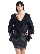 Mayssey Ruffle Blouse