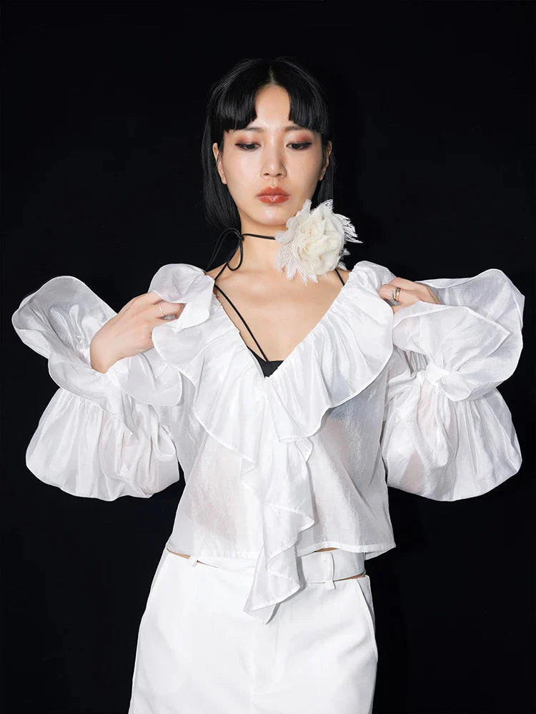 Mayssey Ruffle Blouse