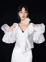 Mayssey Ruffle Blouse