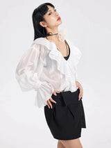 Mayssey Ruffle Blouse