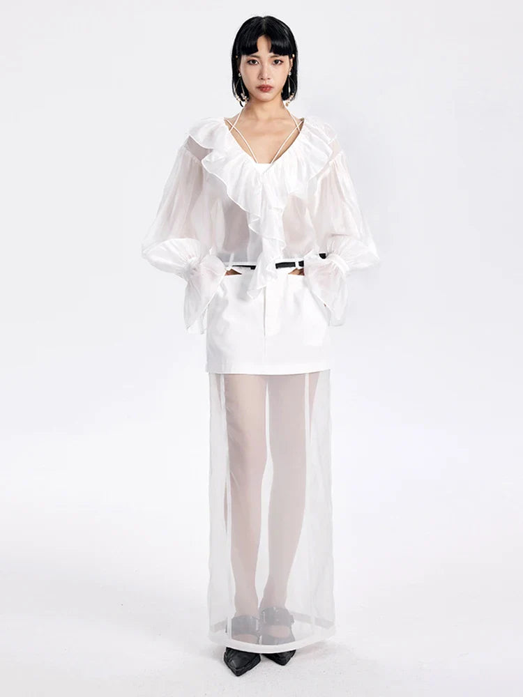 Mayssey Ruffle Blouse