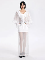 Mayssey Ruffle Blouse
