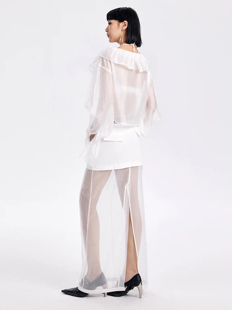 Mayssey Ruffle Blouse