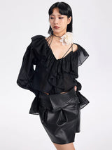 Mayssey Ruffle Blouse