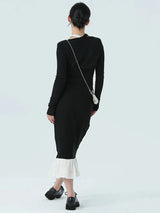Chambrey Cutout Skirt