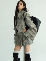 Peecha Lapel Jacket from Marigold Shadows