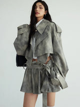 Peecha Lapel Jacket from Marigold Shadows