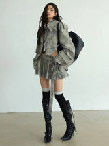 Peecha Puff Skirt