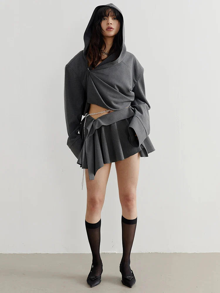 Sayua Ruffle Mini Skirt