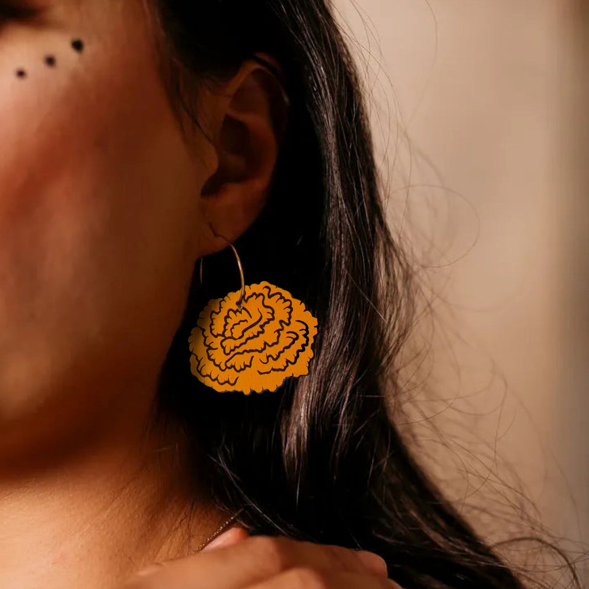Marigold Hoops from LE CHIC MIAMI