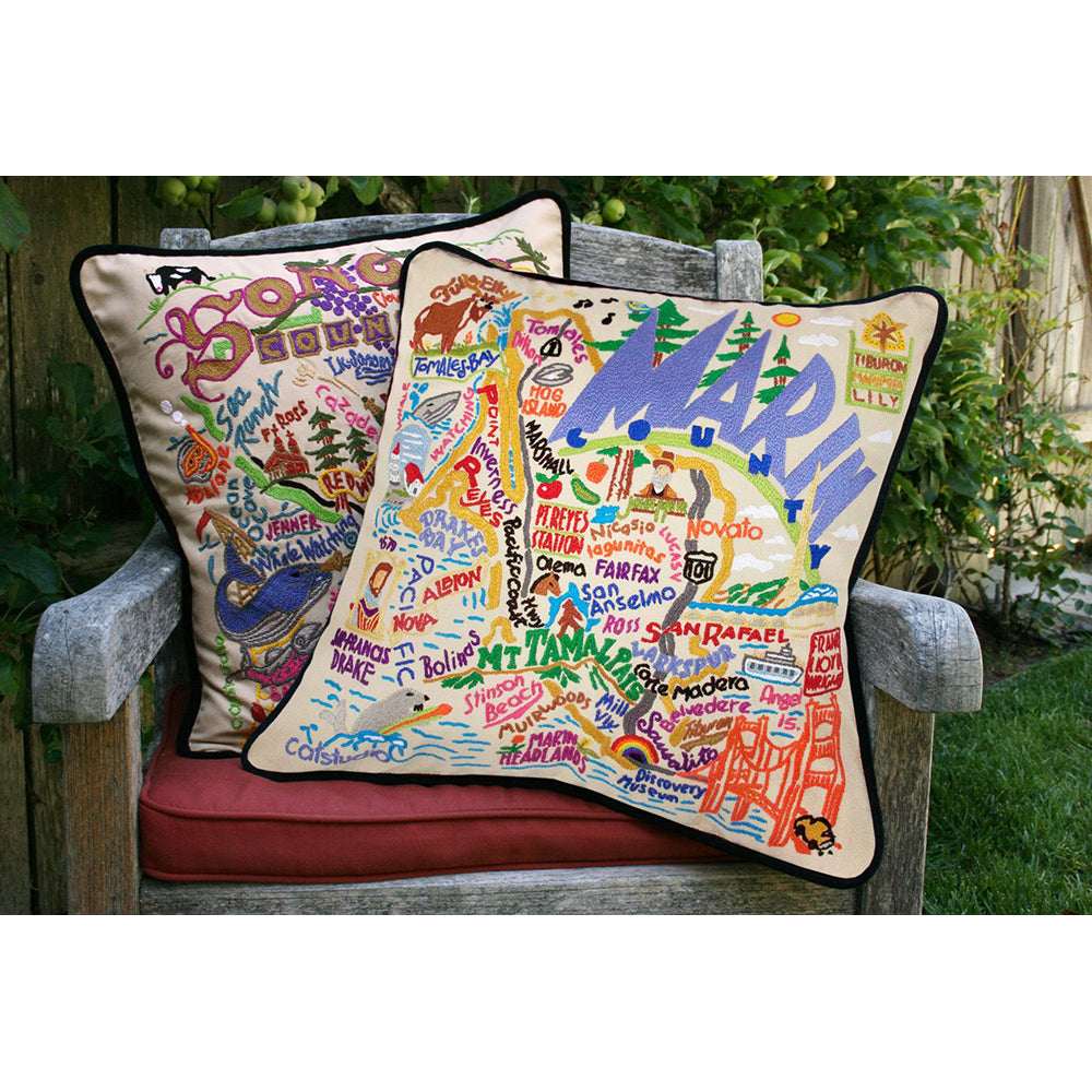 Marin County Hand-Embroidered from Quirks!