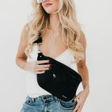 Marley Metallic Oversized Bum Bag from Pretty Simple