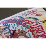 Maryland Hand-Embroidered Pillow from Quirks!