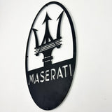 Maserati Metal Logo from VITAHOME DESIGN LLC