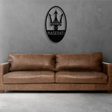 Maserati Metal Logo from VITAHOME DESIGN LLC