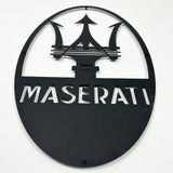 Maserati Metal Logo from VITAHOME DESIGN LLC