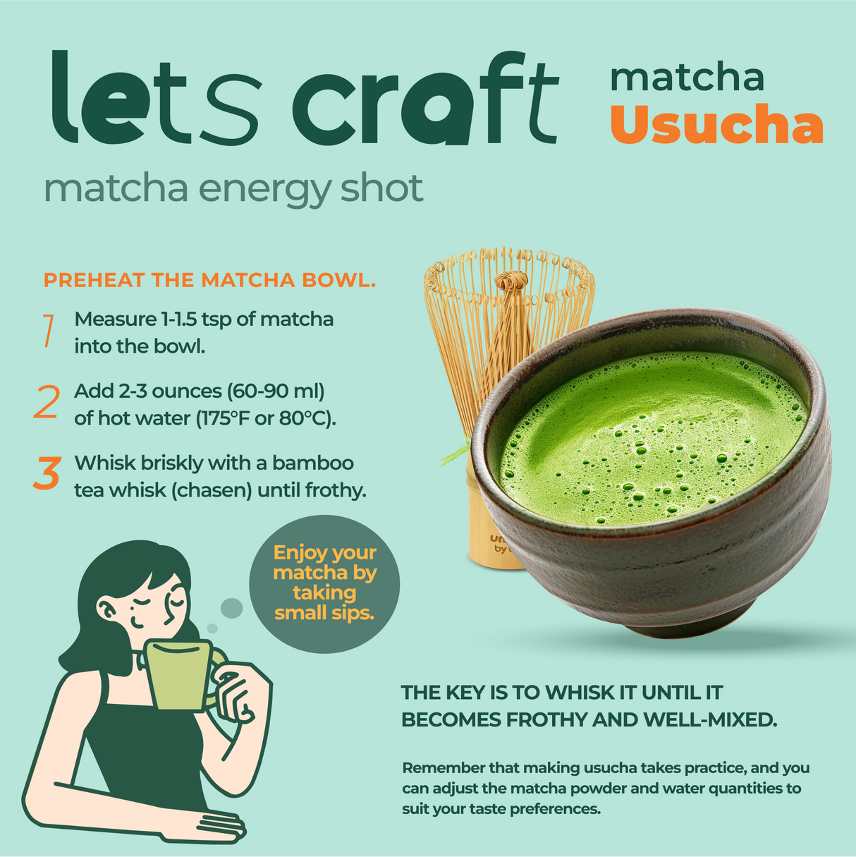 Organic Japanese Ceremonial Grade Matcha Green Tea Powder from Aprika Life
