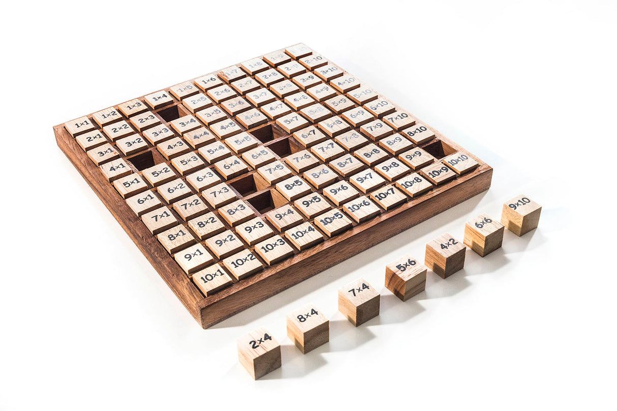 Multiplication Table - Hundred Board from Kubiya Games