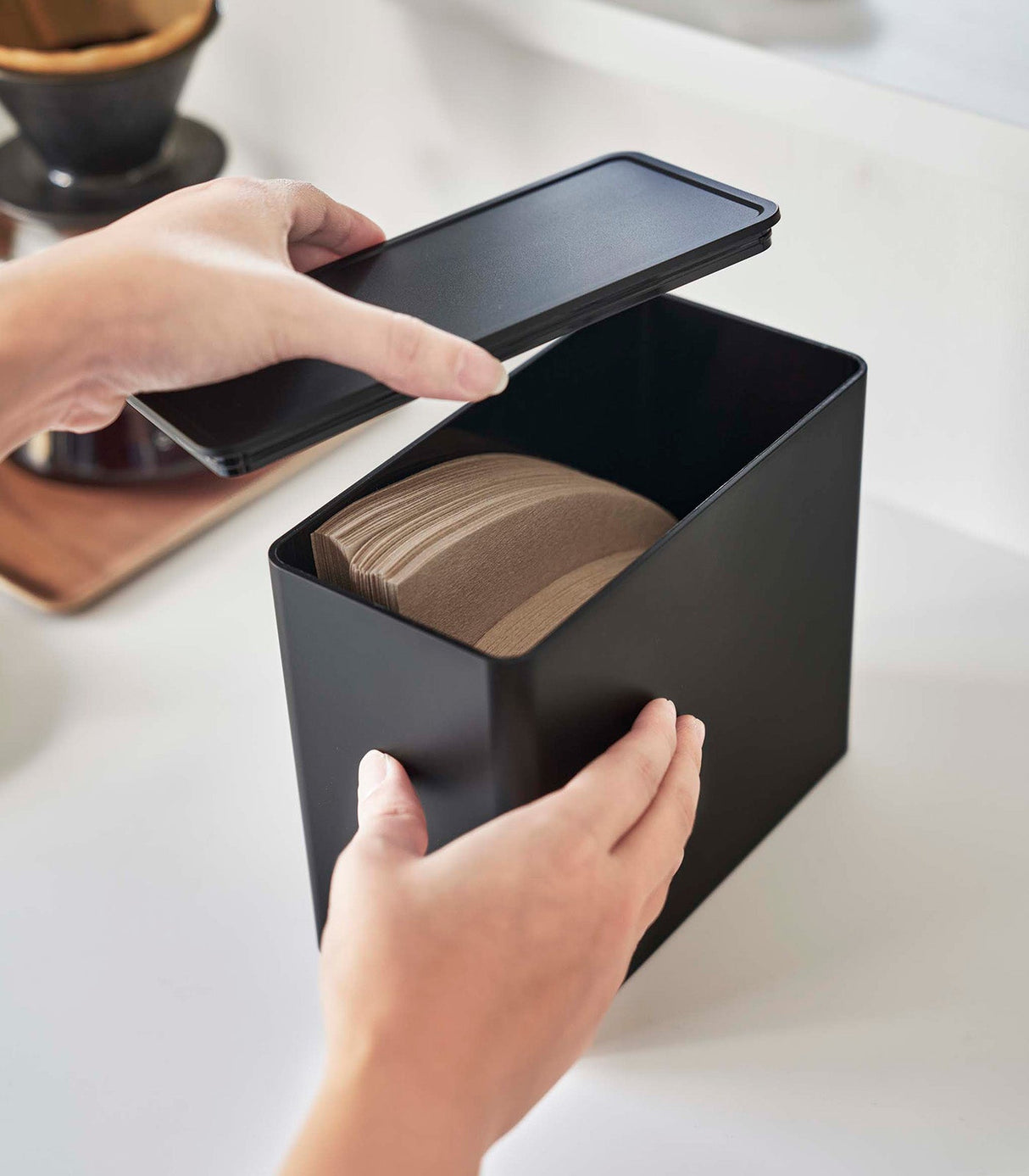 Coffee Filter Case from Yamazaki Home
