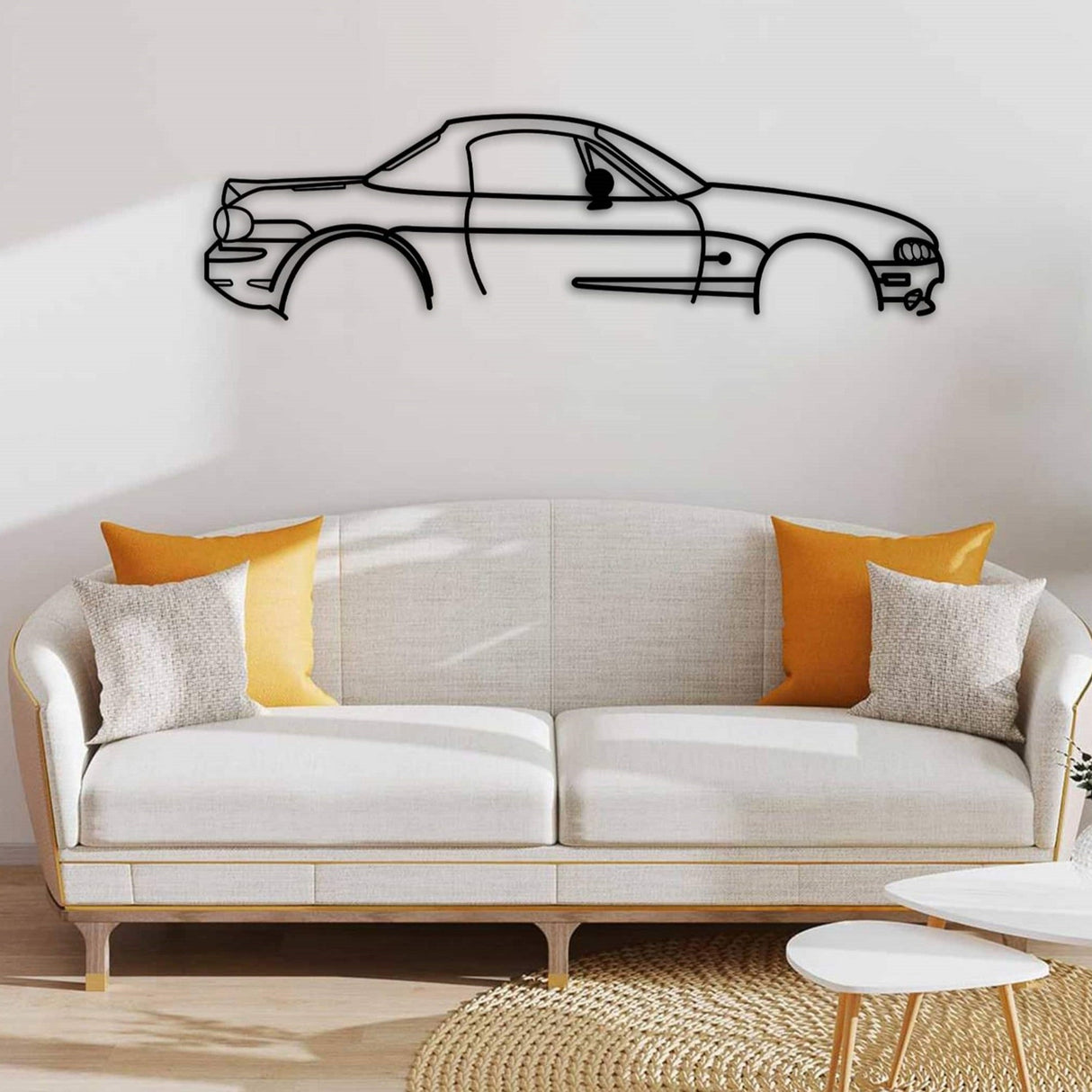Mazda MK 1 MX 5 Car Silhouette from VITAHOME DESIGN LLC
