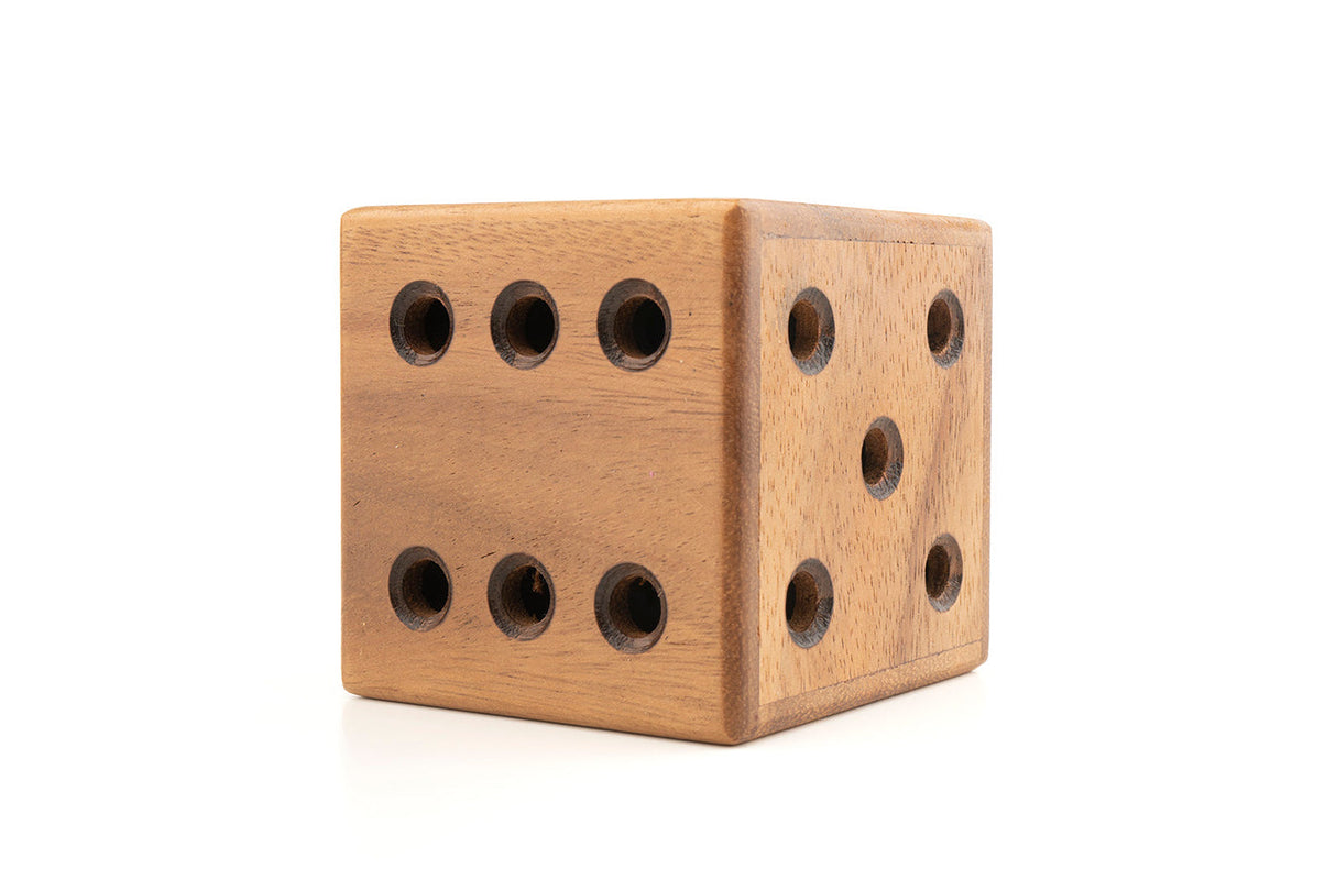 Dice Maze Puzzle - Wooden Brain Teaser Puzzle from Kubiya Games