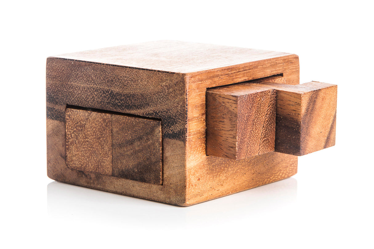 Tricky Drawer - 4 Piece Burr Puzzle In a Box from Kubiya Games