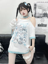 Medical Meow Tee – Kawaii Nurse Cat Graphic Oversized T-Shirt From Kawaii Stop