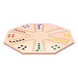 Travel Marble Chase Board Game Set, Double-Sided 23" Wide Board From AmishToyBox.com