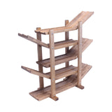 Amish-Made Wooden Double Car Roller Racetrack Toy From AmishToyBox.com