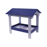 Ground Bird Feeder, Deluxe Fly-Through Covered Feeder for Birds and Squirrels with Screen Mesh Tray From AmishToyBox.com