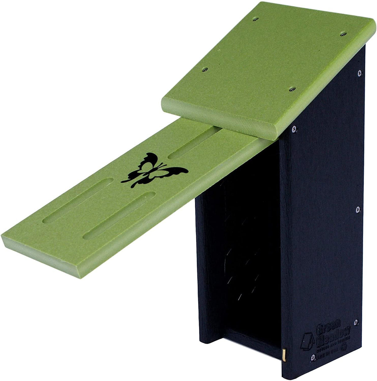 Amish-Made Butterfly House, Eco-Friendly Poly Lumber From AmishToyBox.com