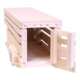 Amish-Made Wooden Toy Pickup and Gooseneck Trailer Set From AmishToyBox.com
