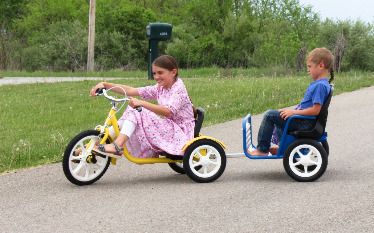 Groffdale Chopper Kid's Deluxe Trike With Handbrake, Amish-Made From AmishToyBox.com