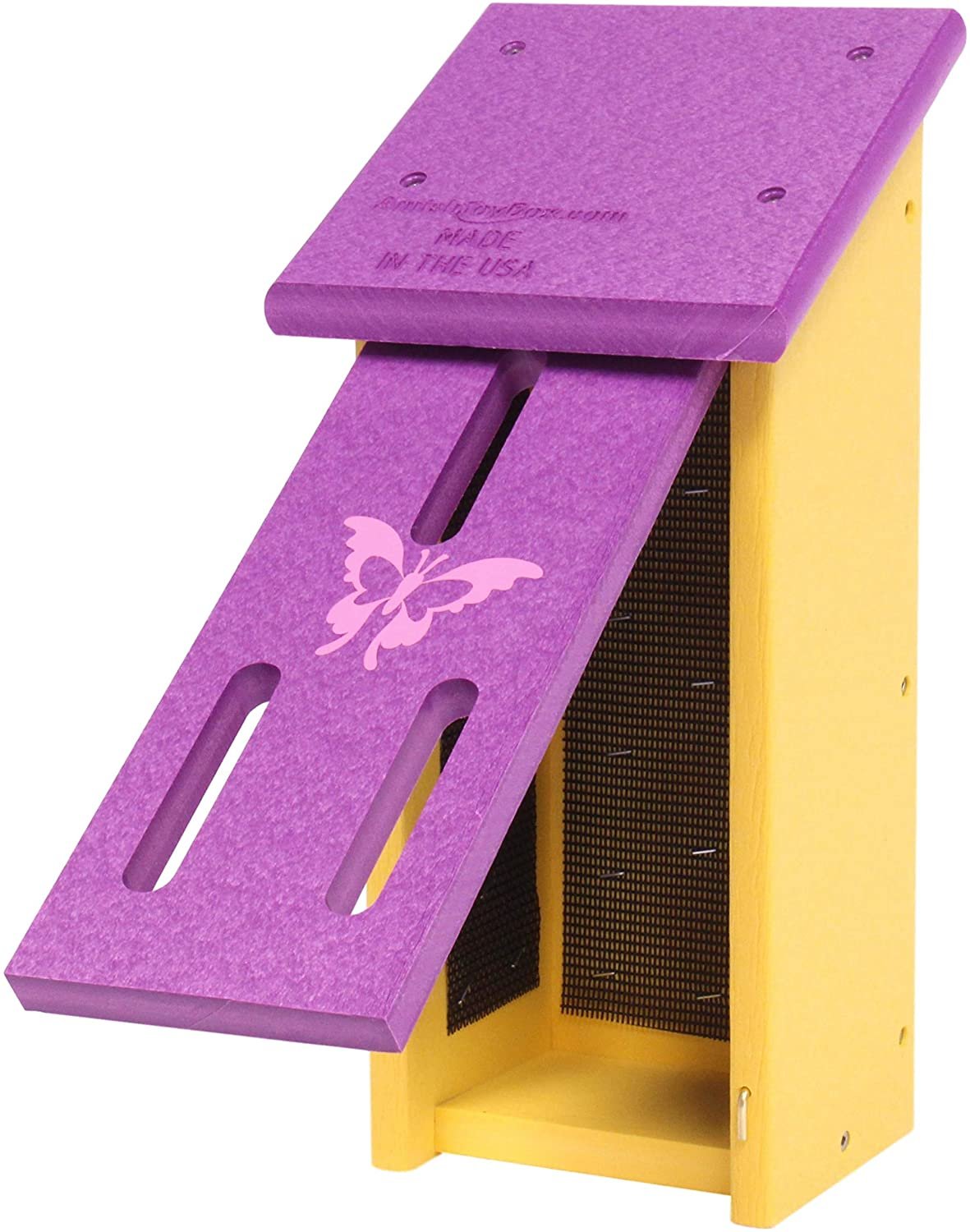 Amish-Made Butterfly House, Eco-Friendly Poly Lumber From AmishToyBox.com