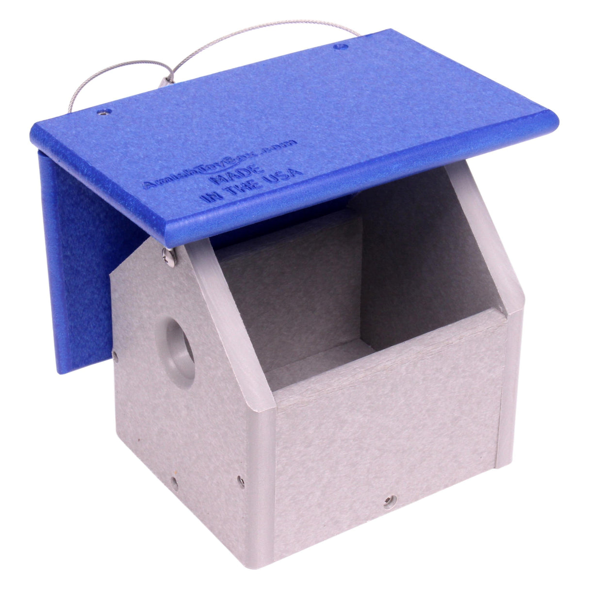 Amish-Made Chickadee or Wren Bird House, Poly Lumber Bird House From AmishToyBox.com