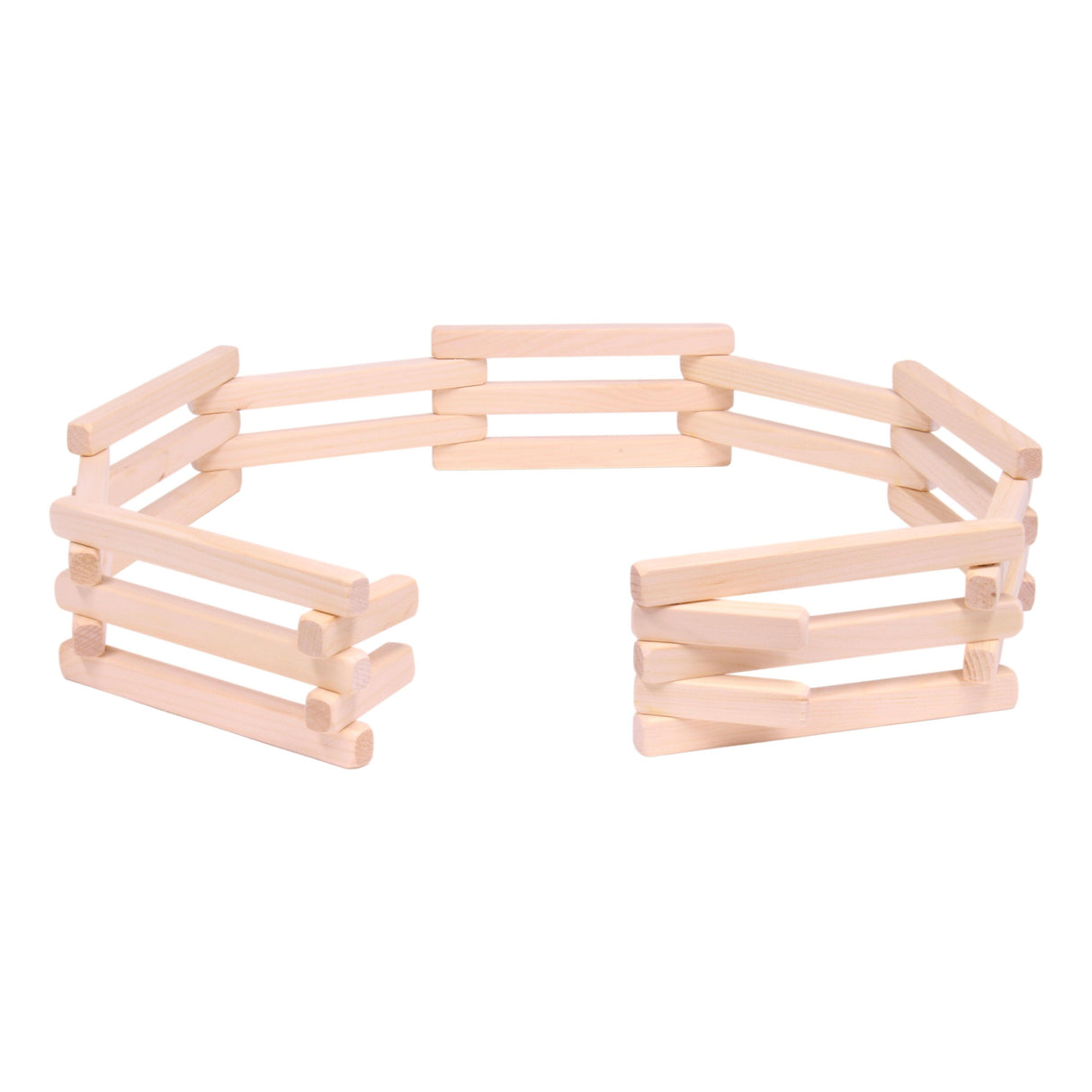 Wooden Folding Corral Fence Toy, 68" Long, Amish-Made Quality From AmishToyBox.com