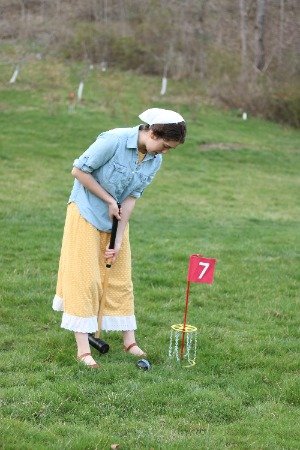 Amish-Made Deluxe Flag Croquet Golf Game Set, With Duffel Carry Bag From AmishToyBox.com