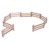 Wooden Folding Corral Fence Toy, Amish-Made, Unfinished Wood From AmishToyBox.com