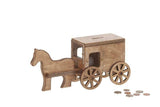 Amish-Made Wooden Horse & Buggy Penny Piggy Bank From AmishToyBox.com