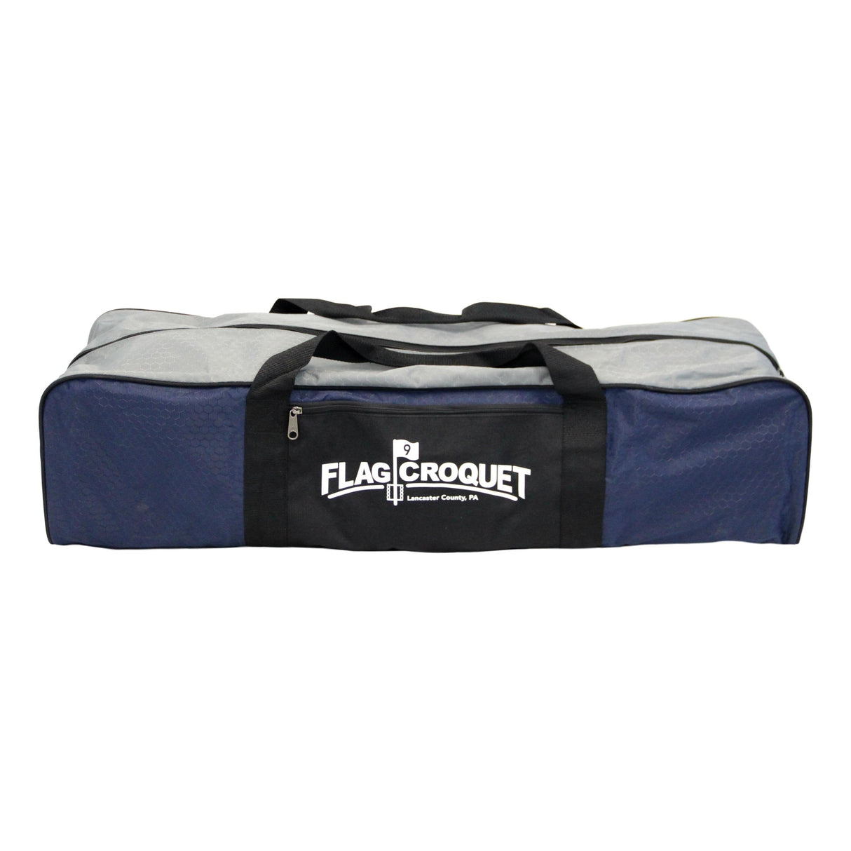 Amish-Made Deluxe Flag Croquet Golf Game Set, With Duffel Carry Bag From AmishToyBox.com