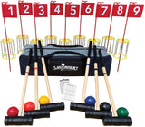 Amish-Made Deluxe Flag Croquet Golf Game Set, With Duffel Carry Bag From AmishToyBox.com
