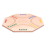 Travel Marble Chase Board Game Set, Double-Sided 23" Wide Board From AmishToyBox.com