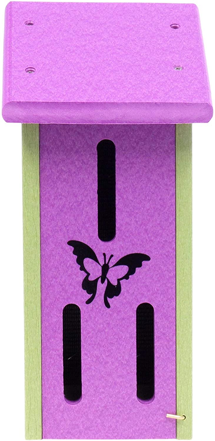 Amish-Made Butterfly House, Eco-Friendly Poly Lumber From AmishToyBox.com