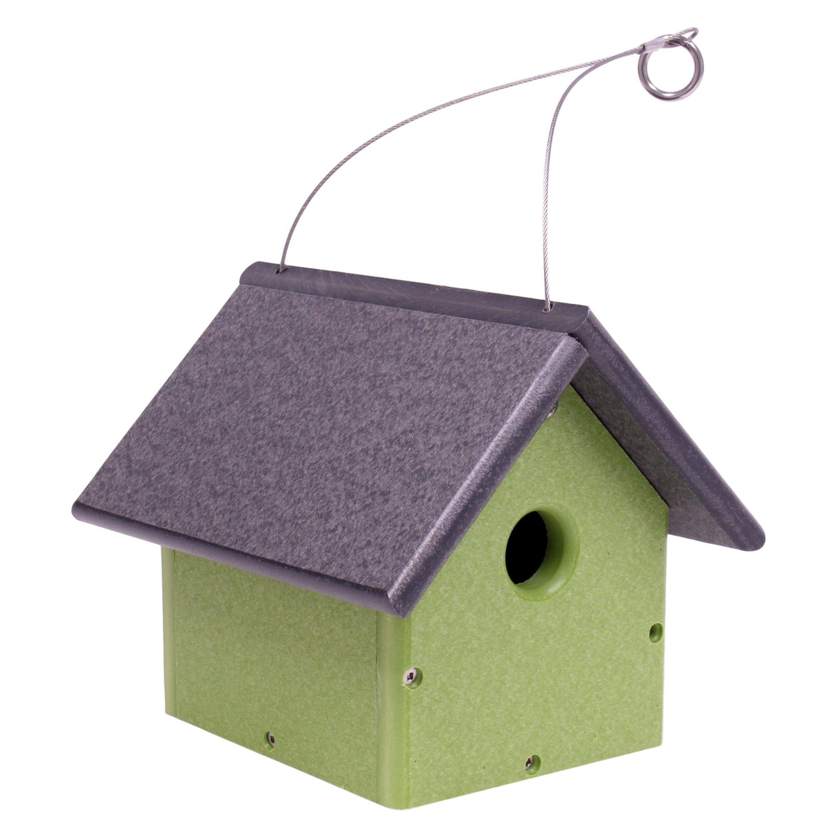 Amish-Made Chickadee or Wren Bird House, Poly Lumber Bird House From AmishToyBox.com