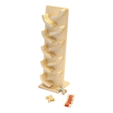 Amish-Made Mini Car Roller Wooden Toy, Pack of Cars Included From AmishToyBox.com