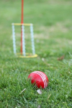 Amish-Made Deluxe Flag Croquet Golf Game Set, With Duffel Carry Bag From AmishToyBox.com