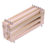 Wooden Folding Corral Fence Toy, Amish-Made, Unfinished Wood From AmishToyBox.com