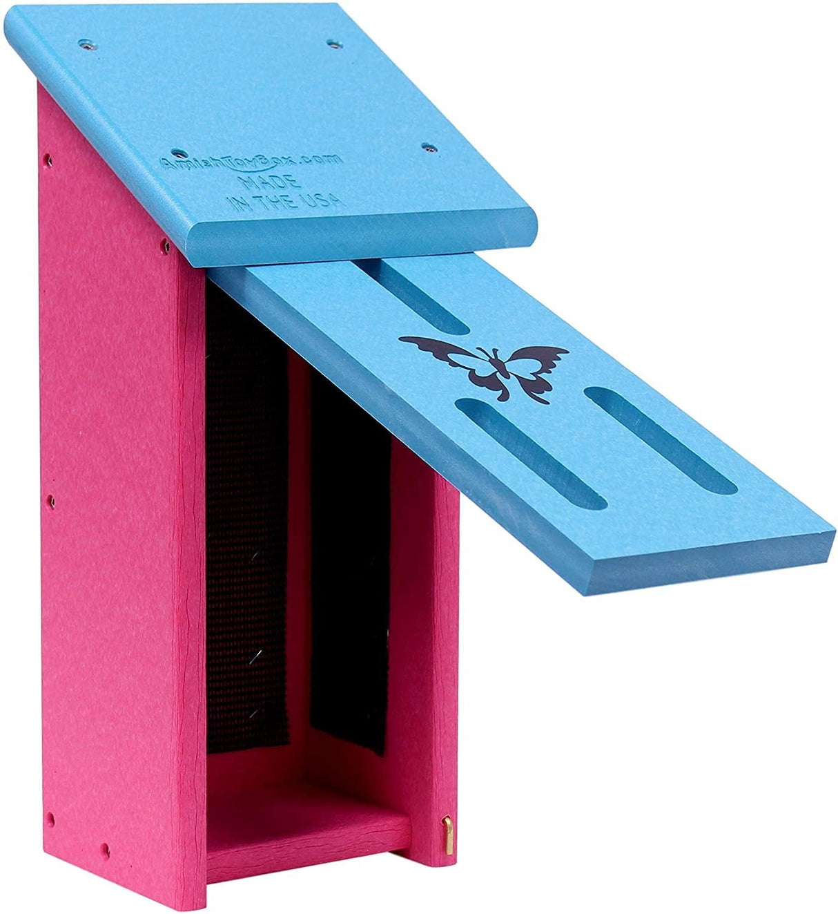Amish-Made Butterfly House, Eco-Friendly Poly Lumber From AmishToyBox.com