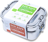 Stainless Steel Lunch Box, 2 Tier Leak Proof, 60 Oz from ecozoi