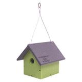 Amish-Made Chickadee or Wren Bird House, Poly Lumber Bird House From AmishToyBox.com